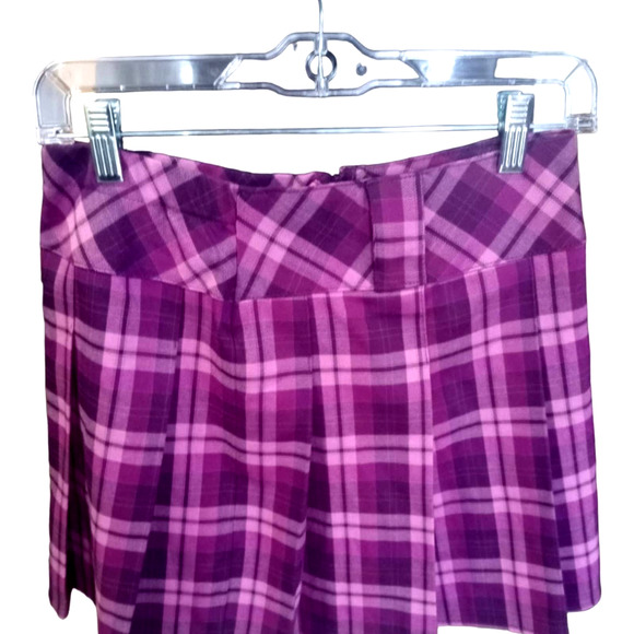wild fable Dresses & Skirts - Wild Fable purple plaid mini skirt, XS